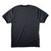 New Bushrod Gear for Summer, a Dark Heather Grey/ Jet Black Cotton Ringer Tee (back-view)