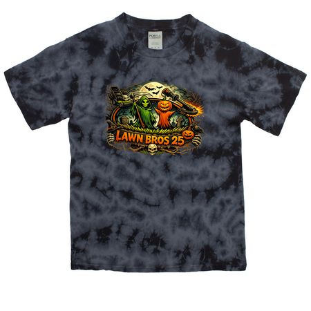 Youth Halloween, a Black Youth Crystal Tie Dye Tee
