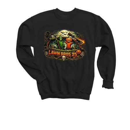 Youth Halloween, a Black Youth Crewneck Sweatshirt