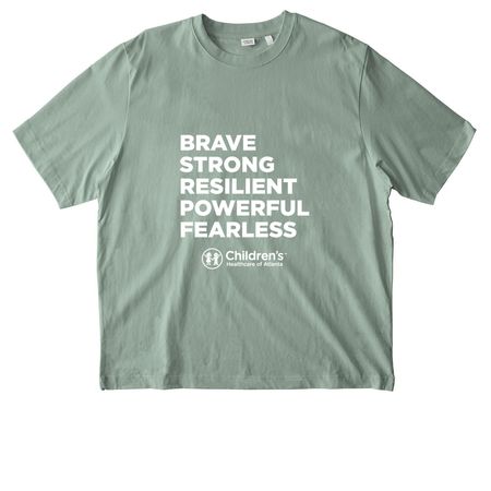 Brave, Strong&nbsp;Unisex&nbsp; Heavyweight Tee, a Aloe Stanley/Stella Unisex Freestyler Heavyweight Tee