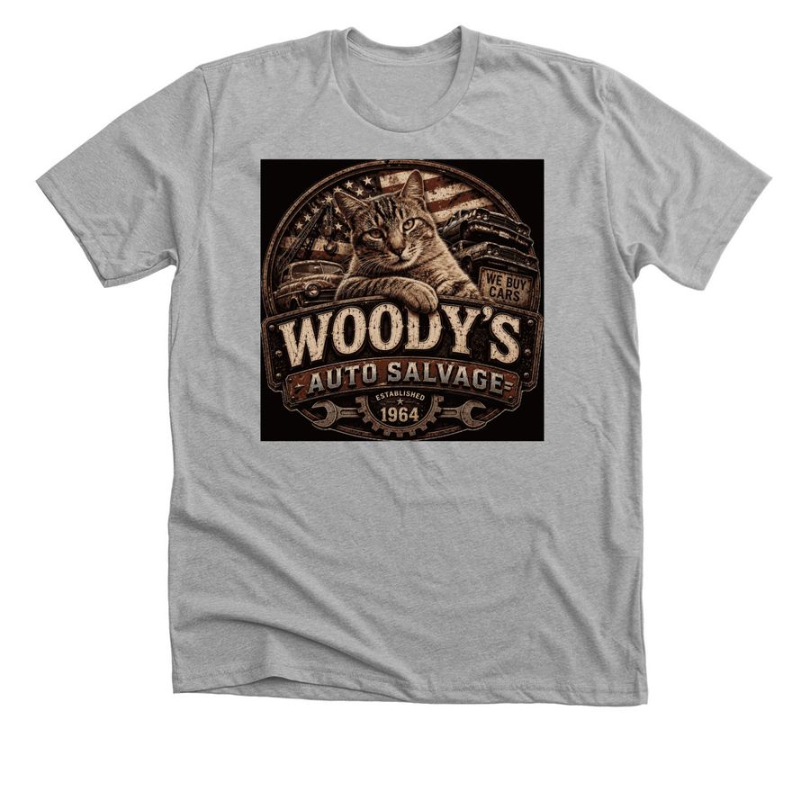 Buster?s Company uniforms, a Athletic Heather Premium Unisex Tee