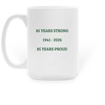 Flannery Reunion Cup 2026, a White Large Coffee Mug (back-view)