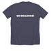 Stanbridge Tees & Sweatshirts, a Heather Midnight Navy Premium Unisex Tee (back-view)