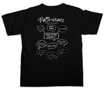 Patti?s Retirement&nbsp;, a Black Comfort Colors Unisex Tee (back-view)