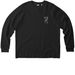Whole Body Pocket Logo Tee, a Black Stanley/Stella Unisex Freestyler Heavyweight Long Sleeve Tee