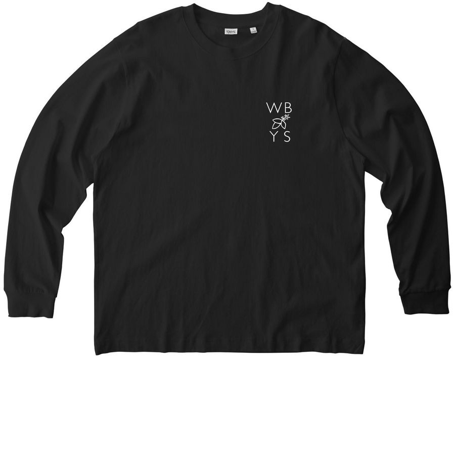 Whole Body Pocket Logo Tee, a Black Stanley/Stella Unisex Freestyler Heavyweight Long Sleeve Tee