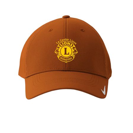 La Center Lions Hats, a Desert Orange Printed Nike Dri-FIT Legacy Performance Cap