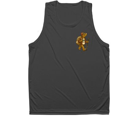 Giving Back to Fenner, a Iron Grey Unisex Performance Tank