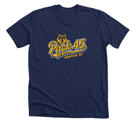 Pack 45 Class B, a Solid Navy Blend Premium Unisex Tee