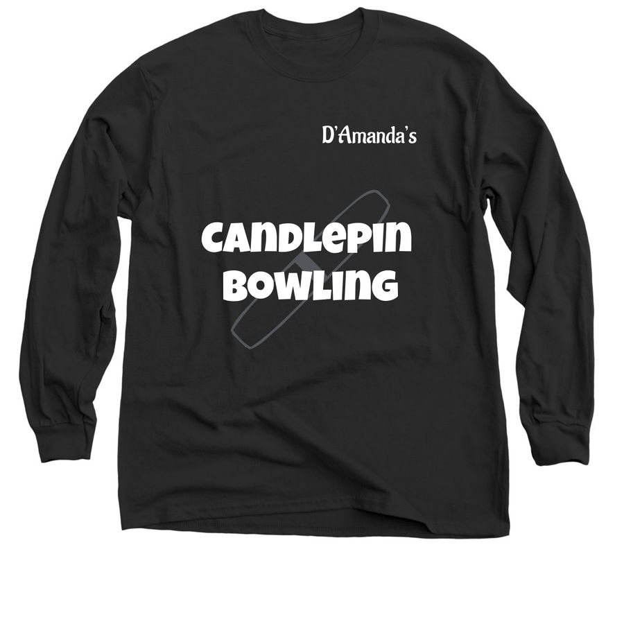 Support &nbsp;Candlepin!, a Black Classic Long Sleeve Tee