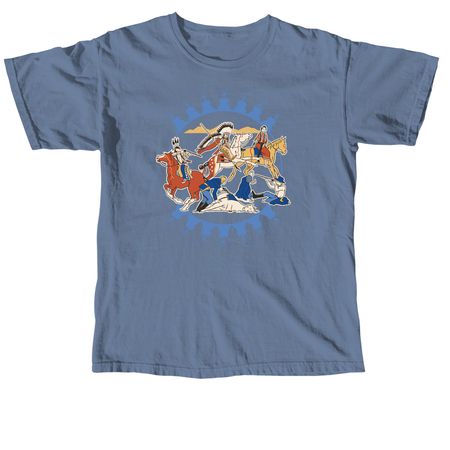 1876&nbsp;, a Blue Jean Comfort Colors Unisex Tee