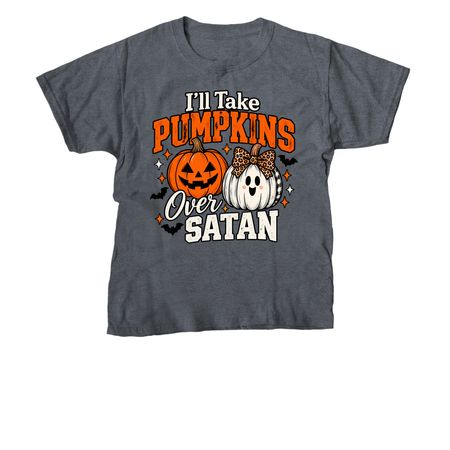Halloween #9, a Dark Heather Youth Unisex Tee