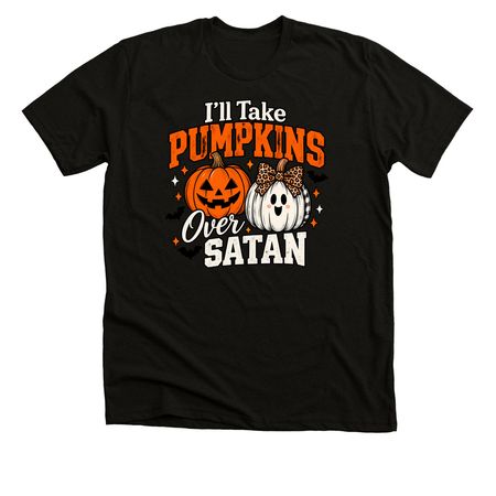 Halloween #9, a Black Heather Premium Unisex Tee
