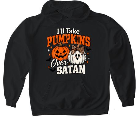 Halloween #9, a Black Gildan Softstyle Pullover Hoodie