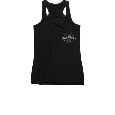Oldie Moldies, a Black Women's Racerback