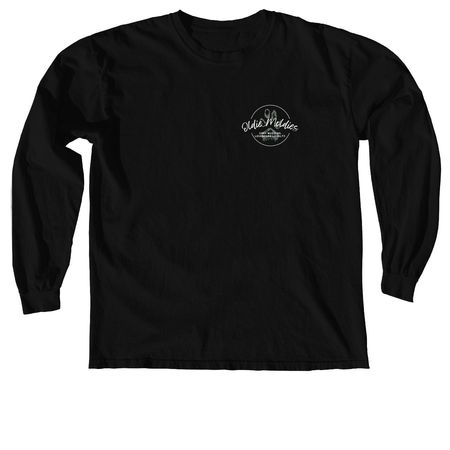 Oldie Moldies, a Black Comfort Colors Long Sleeve Tee
