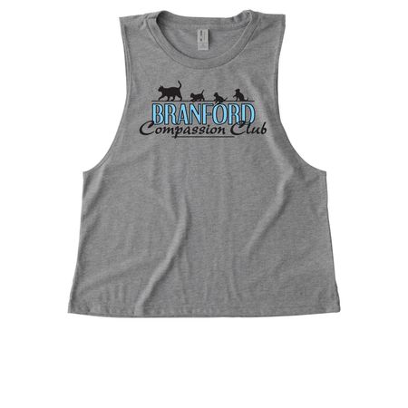 BCC Tank Tops, a Aluminum Grey Allmade Eco Triblend Women?s Muscle Tank