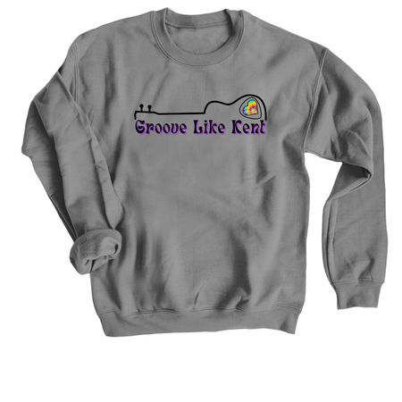 Groove Like Kent Memorial Scholarship, a Charcoal Crewneck Sweatshirt