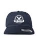 Old Friends Logo Hat, a Navy Printed Classic Baseball Cap