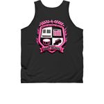 KMS Wave Rockers Tank Top, a Black Classic Unisex Tank Top (back-view)