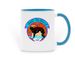 TTBC 2026 collectable - Dia de los Muertos, a Light Blue Two-Tone Ceramic Mug