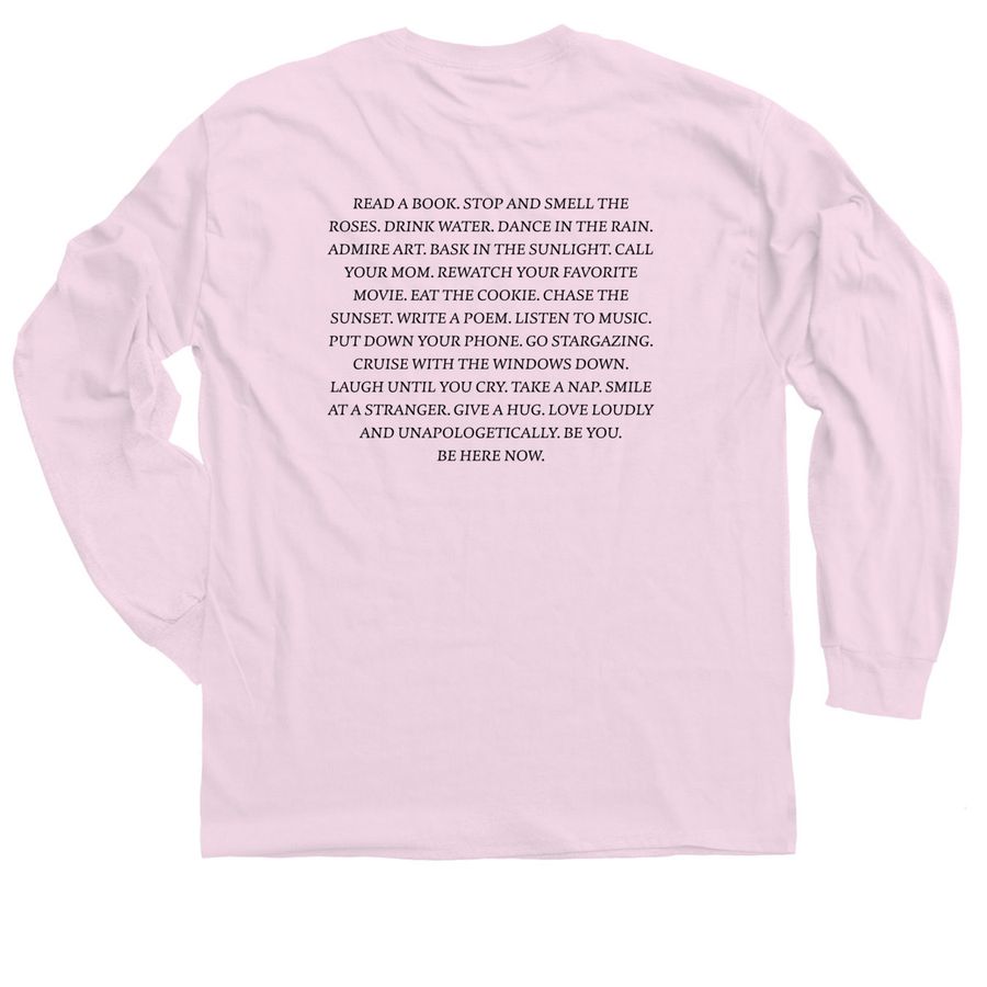 It's Your Place Rose Pink Long Sleeve Top