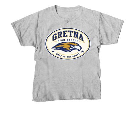 Always a Hawk - Gretna Hawks, a Sport Grey Youth Unisex Tee