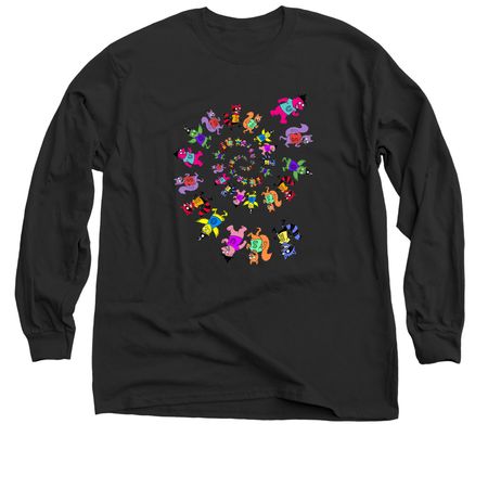 Grateful&nbsp;, a Black Classic Long Sleeve Tee