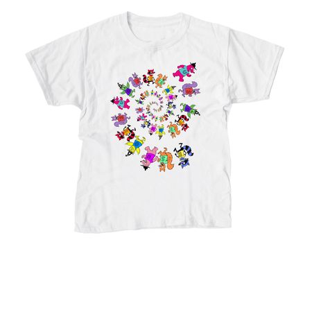 Grateful&nbsp;, a White Youth Unisex Tee