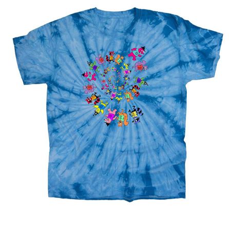 Grateful&nbsp;, a Baby Blue Classic Tie Dye Tee