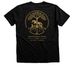 Hadley + Tilly | TVF Equestrian Team Apparel, a Black Heather Premium Unisex Tee (back-view)