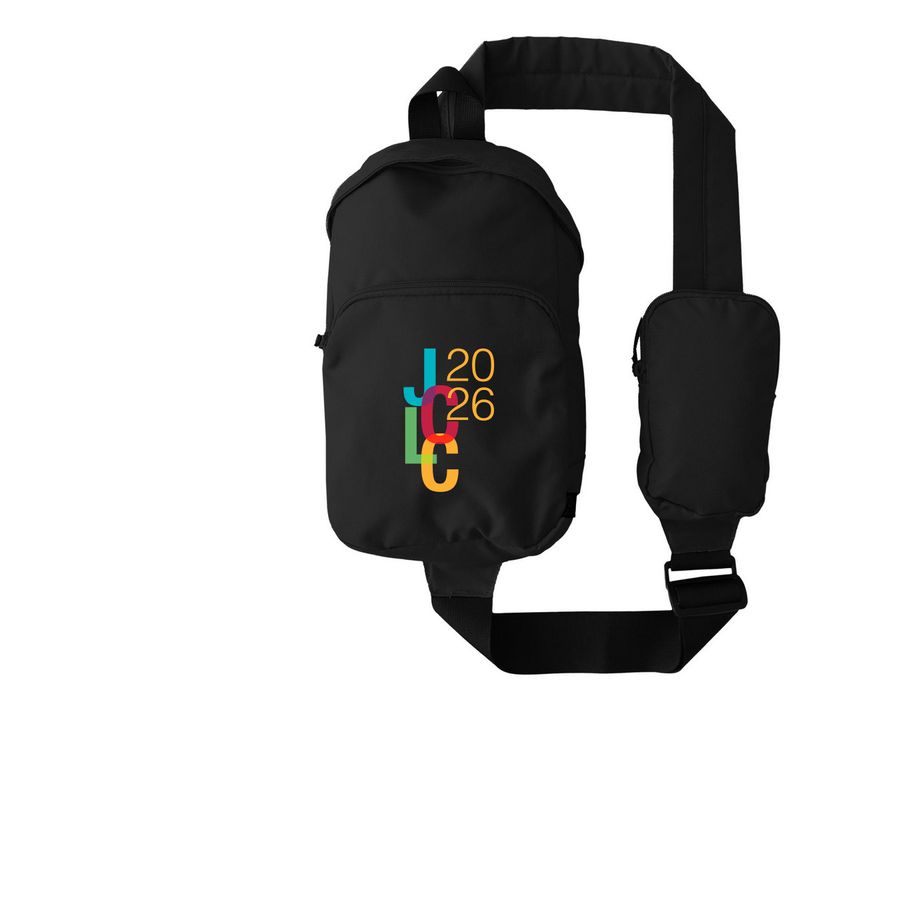 JCLC 2026 Sling Bag, a Black Grove Sling Bag