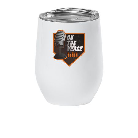 Wine tumbler, a White Insulated Wine Cup