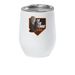 Wine tumbler, a White Insulated Wine Cup