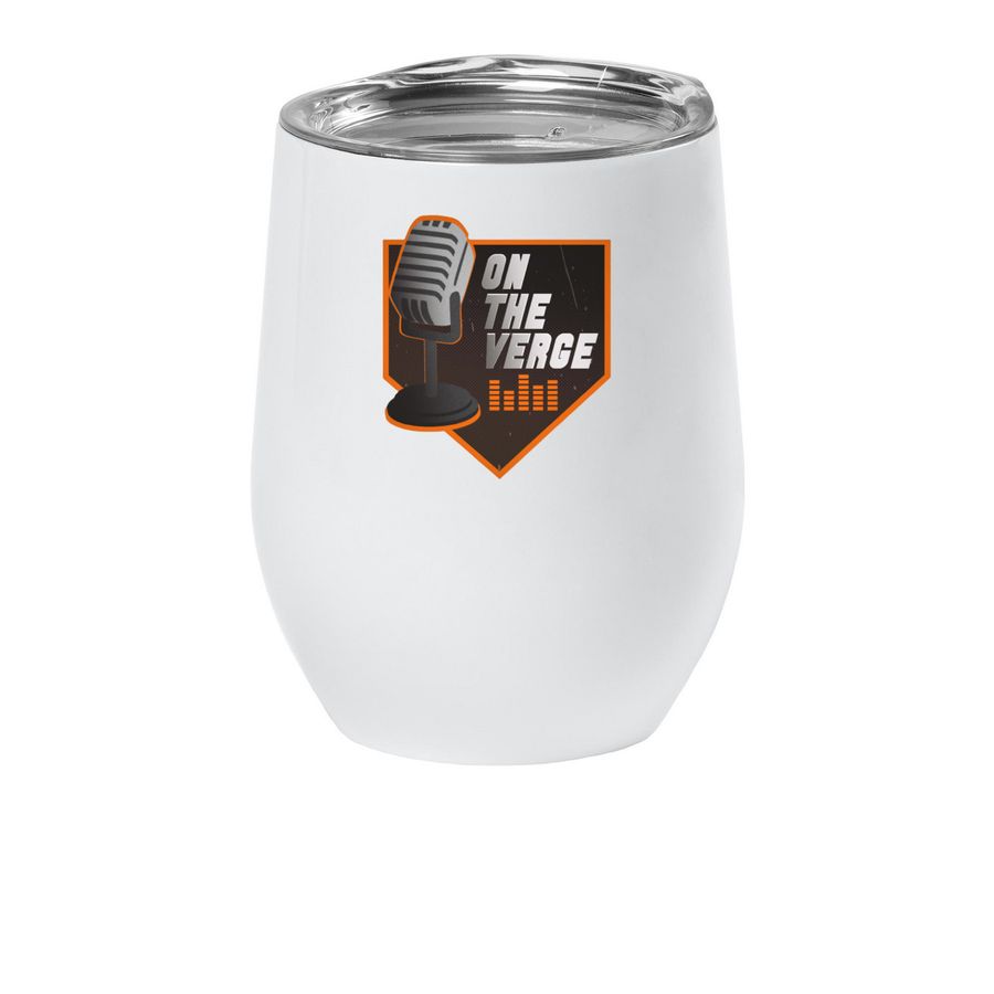 Wine tumbler, a White Insulated Wine Cup