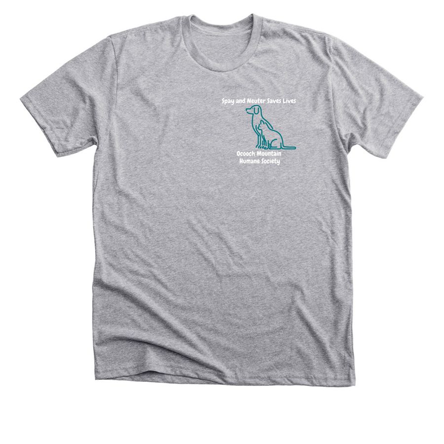 Community Cat Fund, a Athletic Heather Premium Unisex Tee