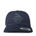 Read with your mind open., a Navy Printed Classic Baseball Cap