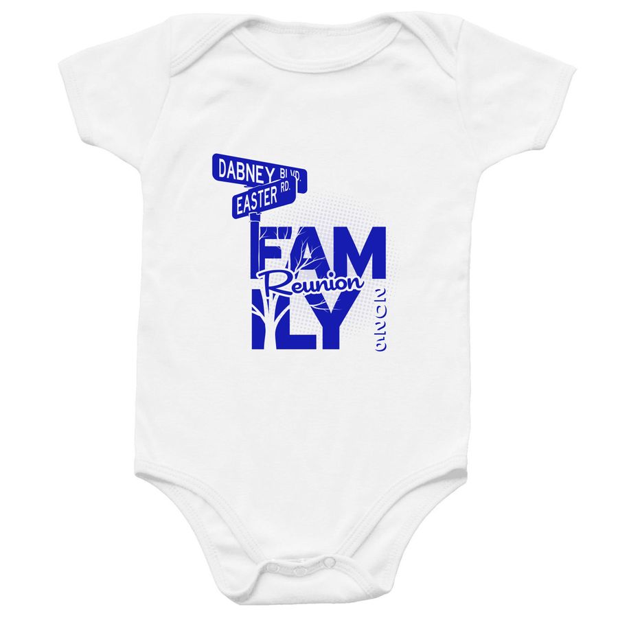 Dabney Babies, a White Infant Onesie