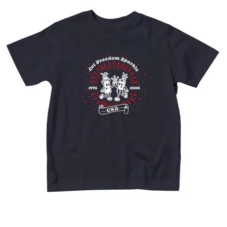 Let Freedom Sparkle! Toddler Shirt, a Navy Toddler Tee