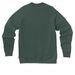 Yoga Shack Sweatshirts, a Heather Forest Premium Raglan Crewneck Sweatshirt (back-view)