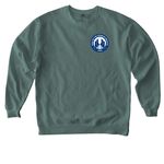 SRN HOCR26 Event Shirt, a Blue Spruce Comfort Colors Crewneck Sweatshirt (back-view)