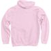 Bring In Spring Green Logo, a Light Pink Pullover Hoodie (back-view)
