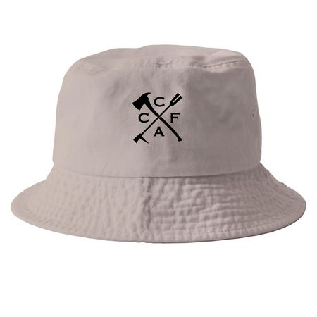 2026 CCFA hats, a Khaki Printed Bucket Hat