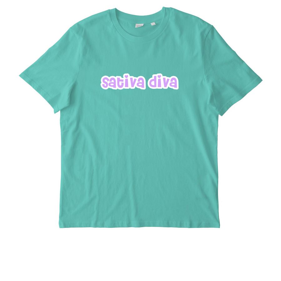 the *diva* t shirt, a Pool Blue Stanley/Stella Unisex Creator 2.0 Tee
