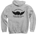 In memory of Autumn Beemer, a Sport Grey Pullover Hoodie (back-view)