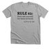 Rule 62, T-Shirts, a Athletic Heather Premium Unisex Tee