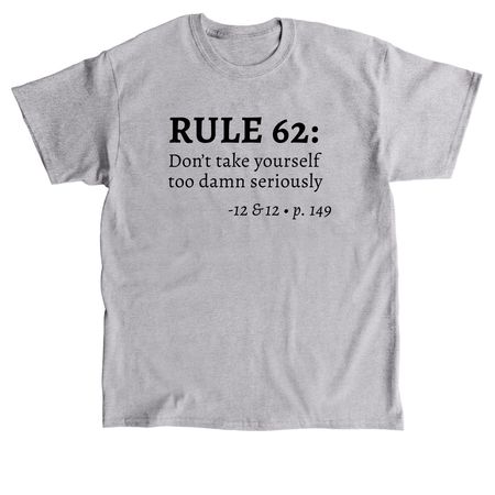 Rule 62, T-Shirts, a Sport Grey Classic Unisex Tee