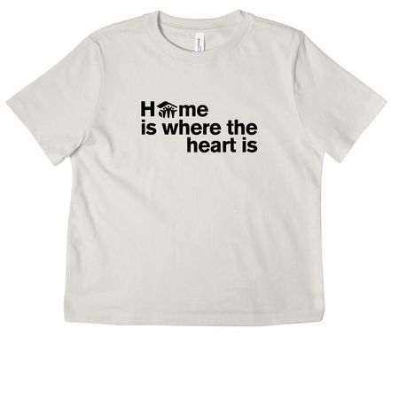 Habitat Texas Home Is Where, a Vintage White Women's Heavyweight Tee