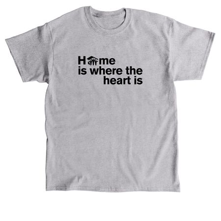 Habitat Texas Home Is Where, a Sport Grey Classic Unisex Tee
