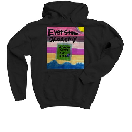 The Victoria, a Black Youth Pullover Hoodie